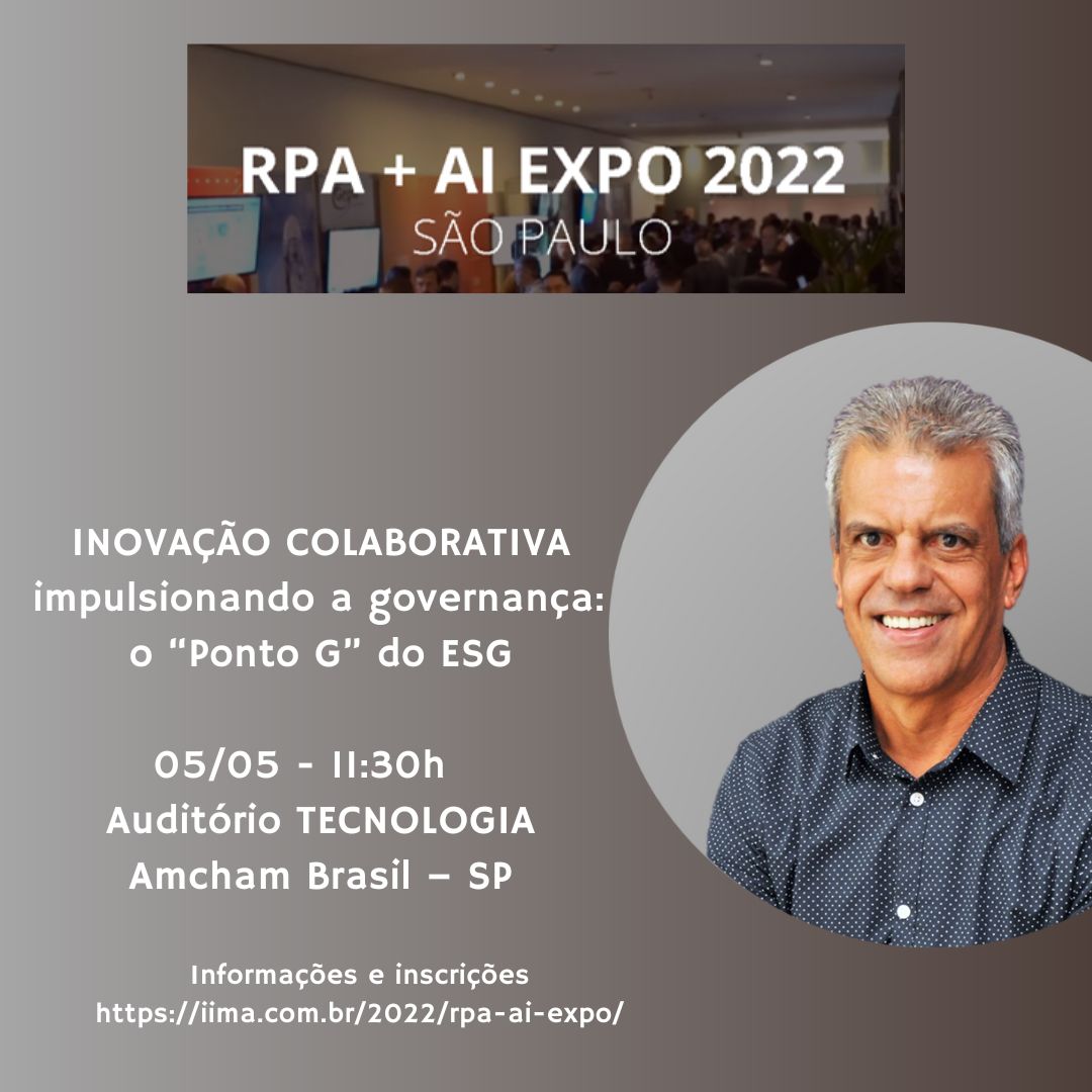 ESG no Congresso RPA + AI EXPO 2022