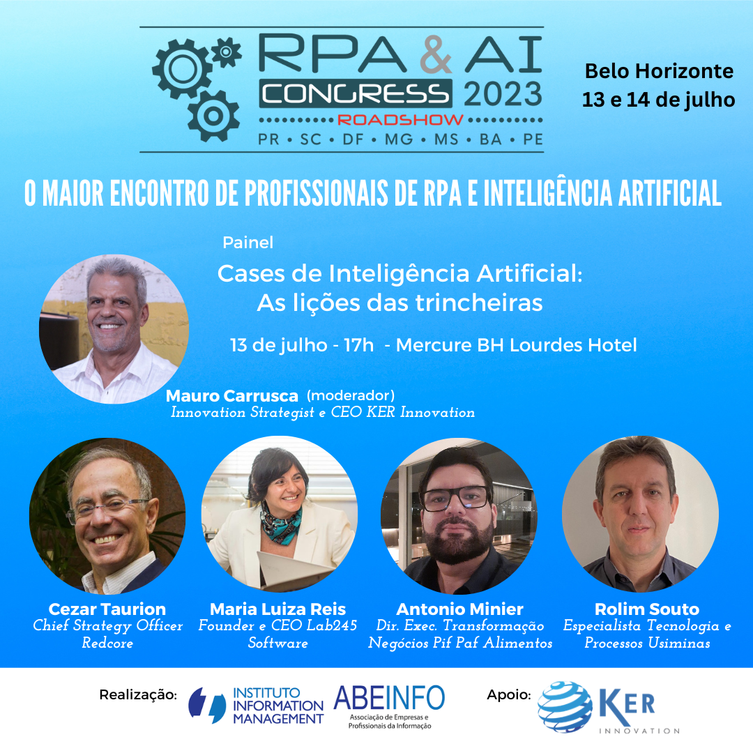 Painel discute aplicações de IA em Belo Horizonte